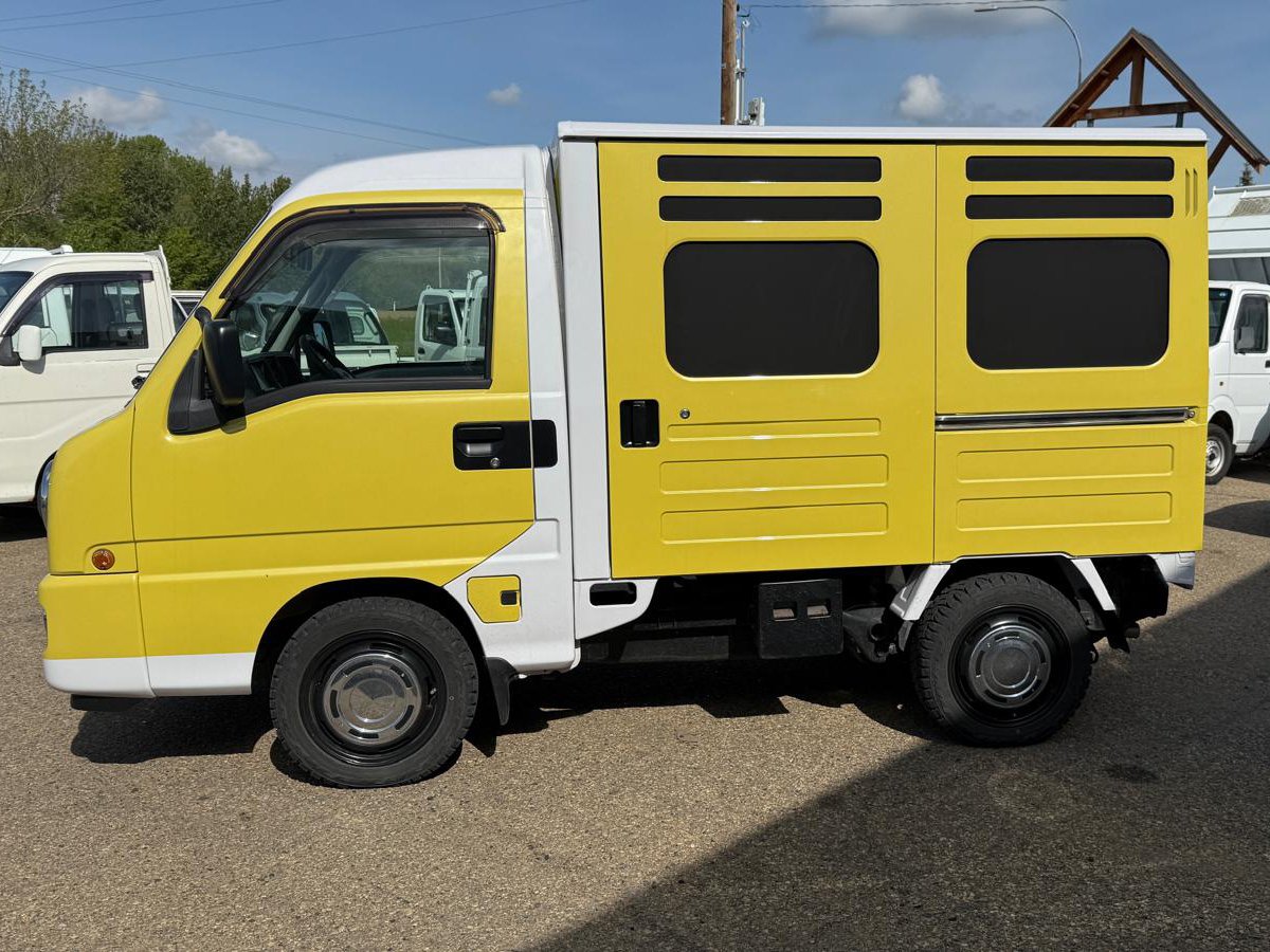 
								2007 Subaru Sambar Yellow Cargo Mini Truck 4WD #167 full									