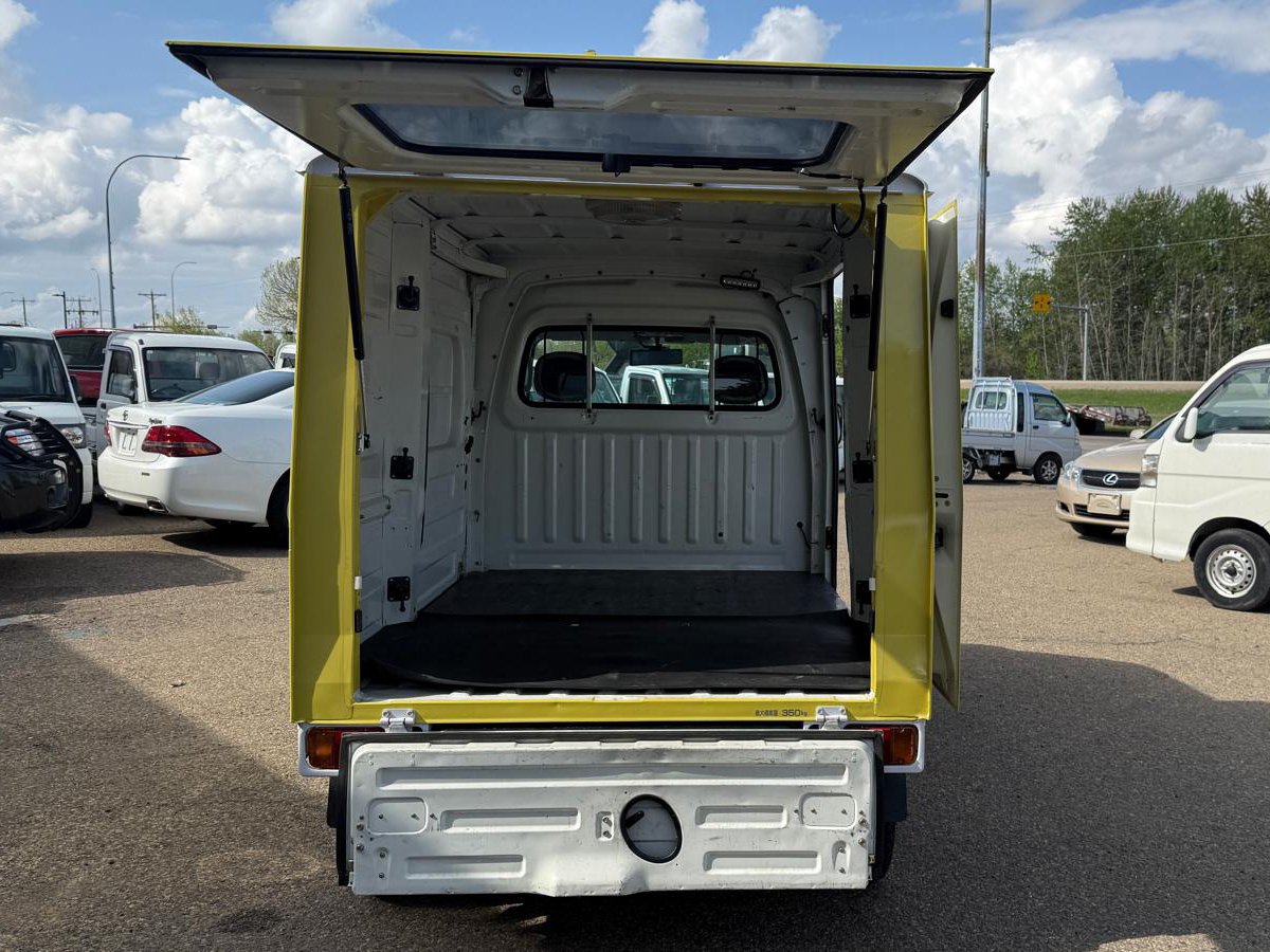 
								2007 Subaru Sambar Yellow Cargo Mini Truck 4WD #167 full									