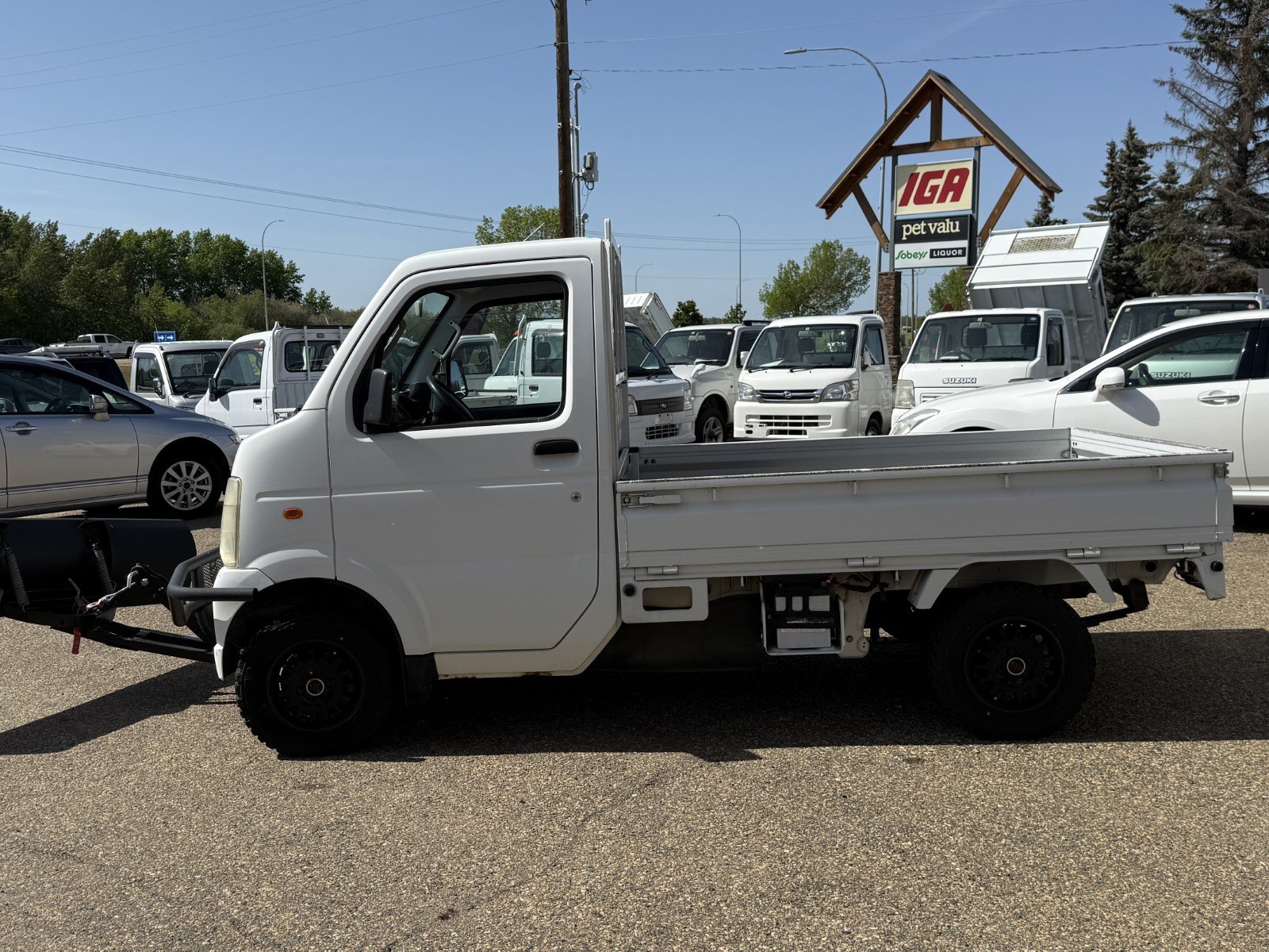 
								2007 Suzuki Carry with Snow Plough 4WD #35 full									